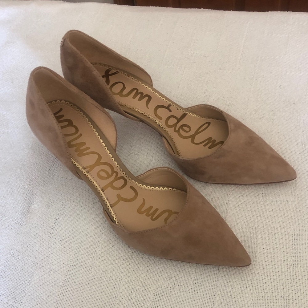 Sam Edelman Women's Brown Suede Heels